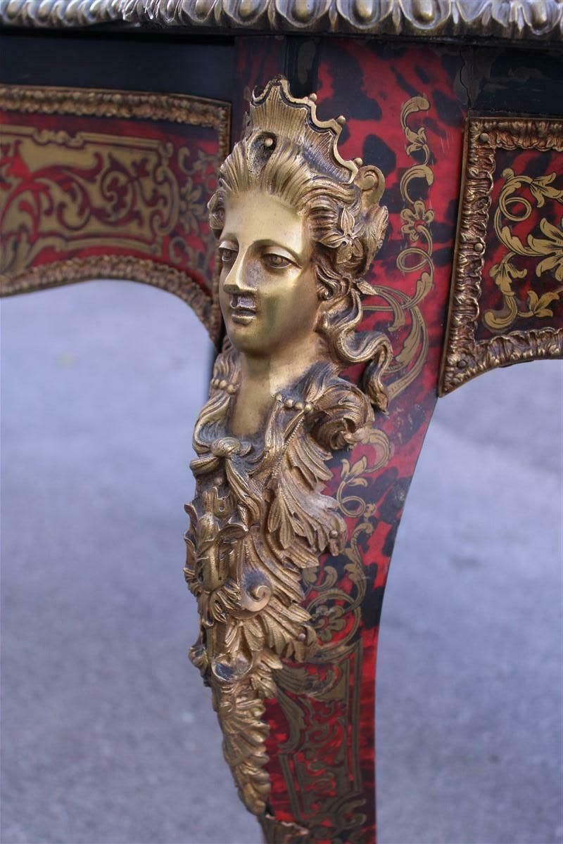 Rare Boulle Desk Of Napoleon III 1860 France André Charles Boulle photo furniture