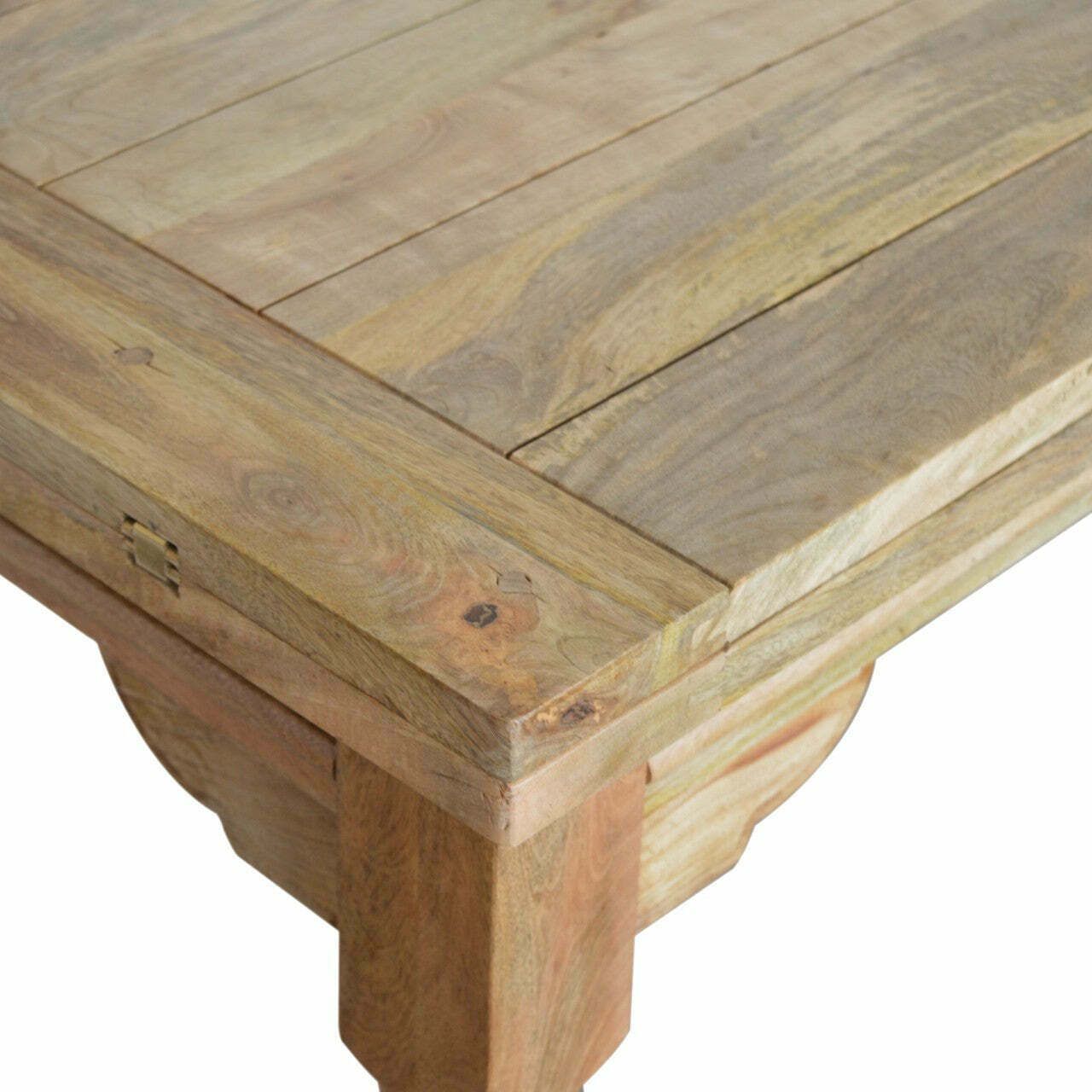 Solid Wood Extendable Granary Turned Dining Table photo for sale