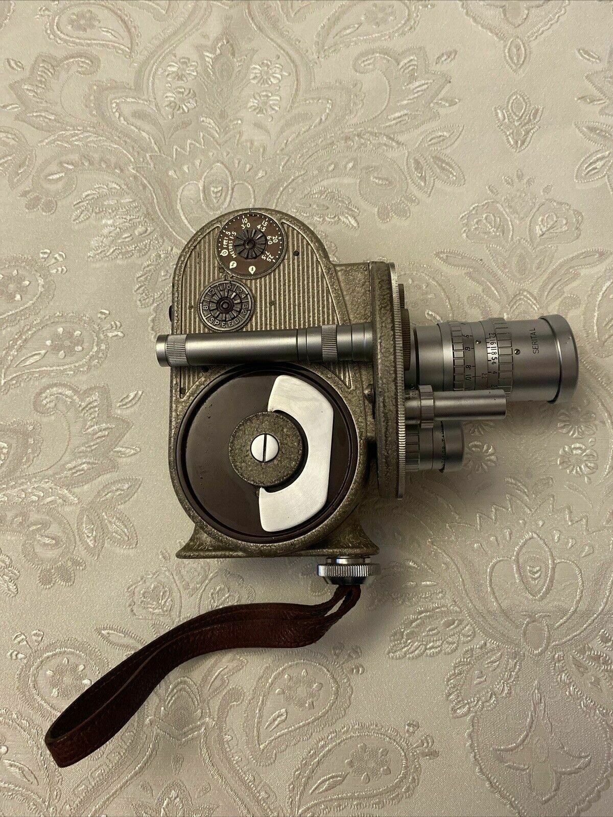 Bell Howell Model Gb 605 Double 8 Camera Cinekon 6.5mm F:1.8 Taylor Hobson #3 photo furniture