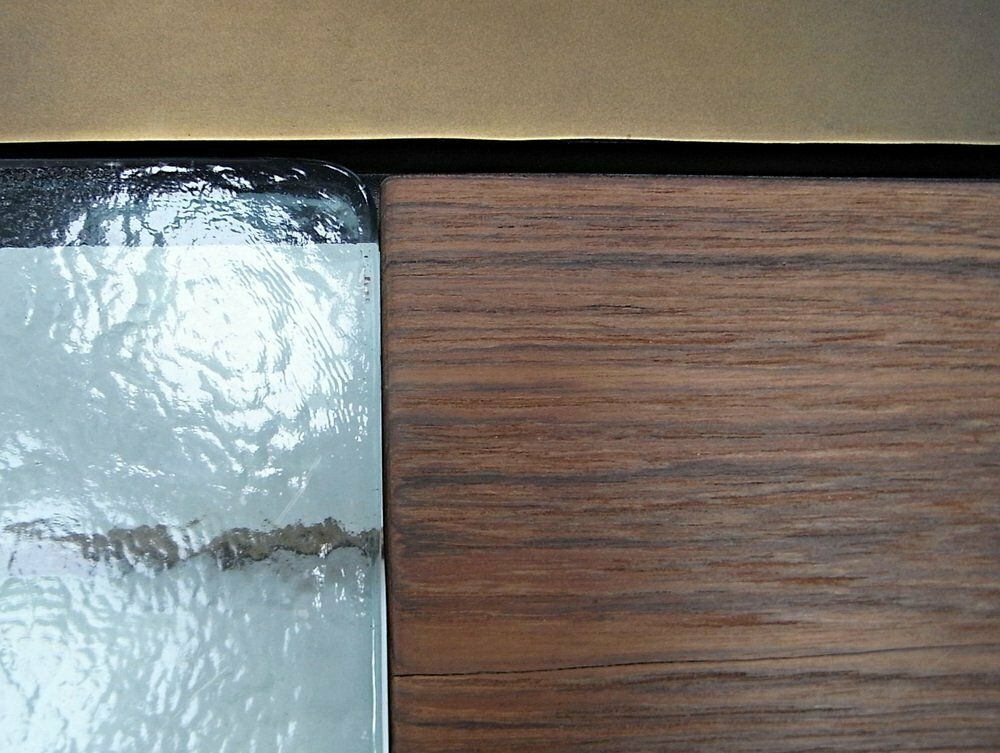 Powder Coated Glass & Teak Inlay Coffee Table By Lambert For Gunter Lambert, 2010s photo buy