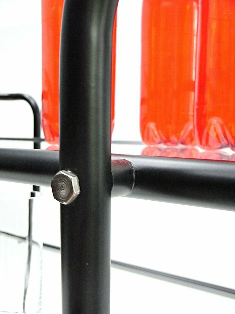 photo furniture Ever Ready Bar Cart Made Of Powder Coating & Glass By Gunter Lambert
