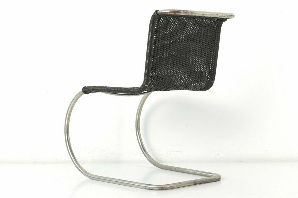 Mr 10 Chair By Mies Van Der Rohe For Berliner Metallgewerbe Josef Müller, Germany, 1927 photo vintage
