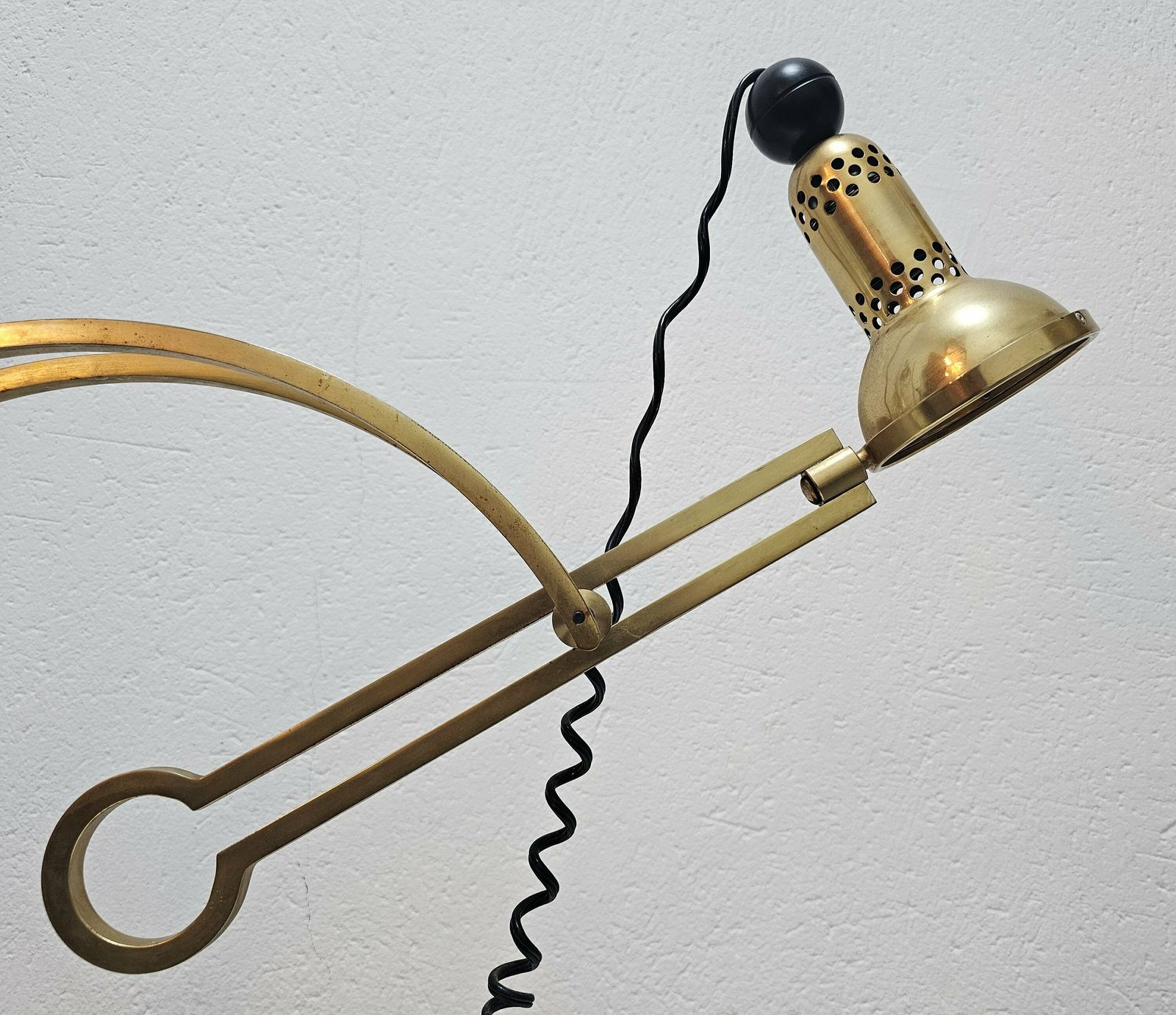 Very Rare Adjustable Bauhaus Lamp "Pendulum" Designed By Charles Martin For Woka // Made In Austria In 1930s photo for sale