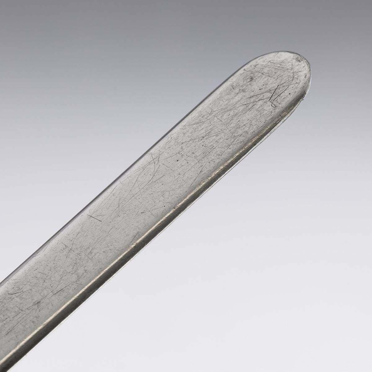 20th Century British Solid Silver Magnifying Glass & Ruler, Asprey, C.1929 photo for sale