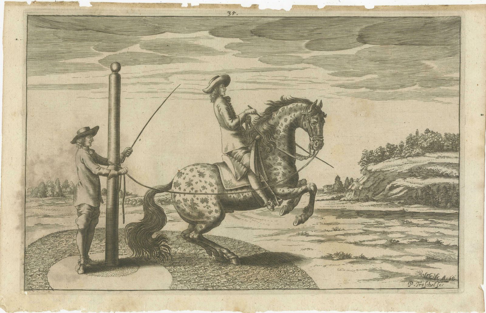 Set Of 10 Antique Horse Riding Prints photo furniture