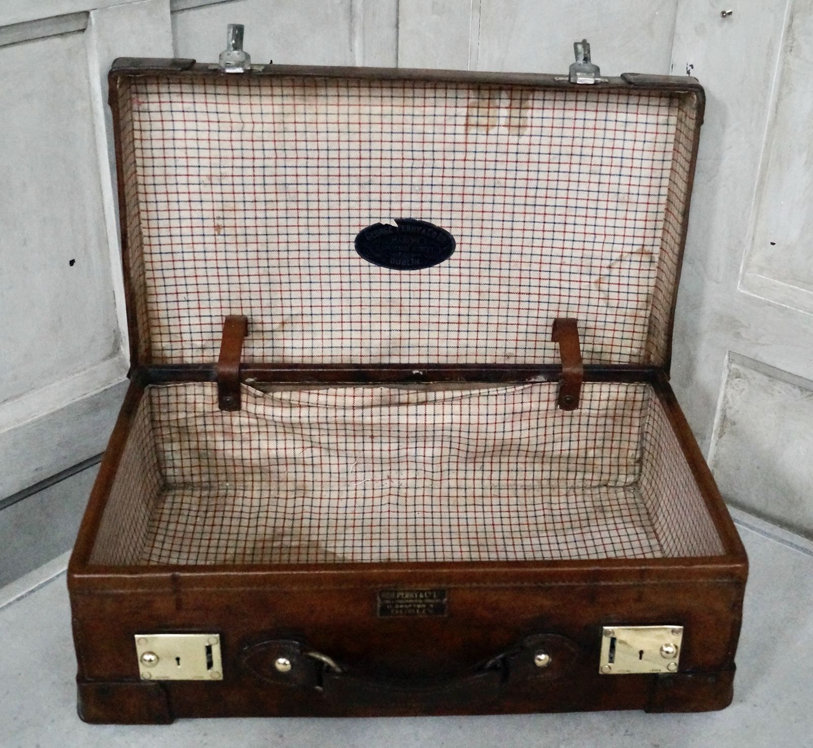 Edwardian George Perry & Co Leather Case photo buy