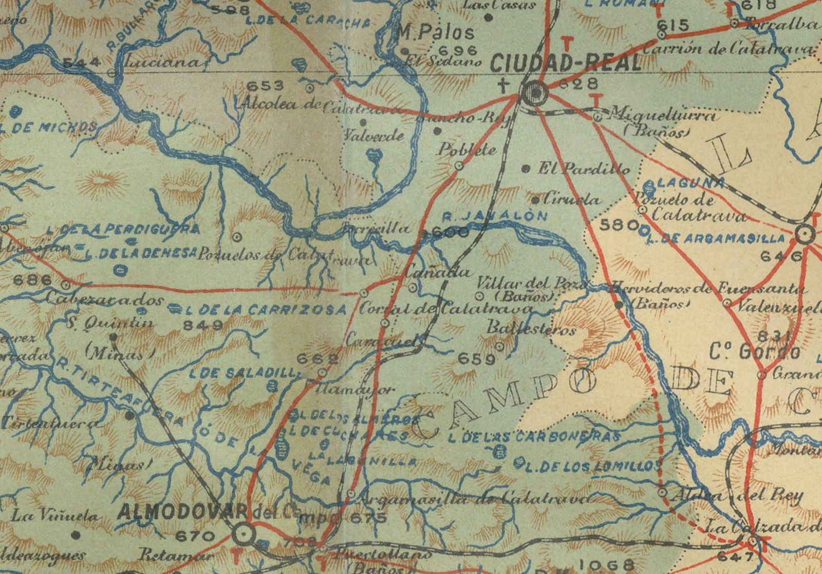 Ciudad Real 1902: A Detailed Cartographic Survey Of La Mancha In Spain photo furniture