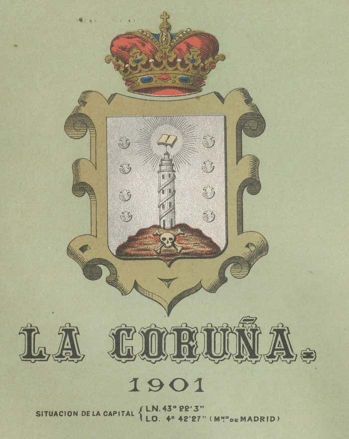 La Coruña 1901: A Cartographic View Of Galicia's Maritime Province photo buy