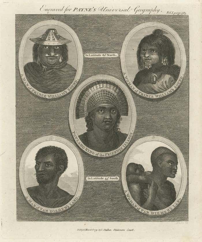Portraits Of The World: Engraved Illustrations For Payne's Universal Geography photo buy