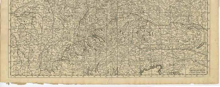 Antique Map Of Central Europe "Centered On Germany" By F. De Wit, Circa 1680 photo 924.0