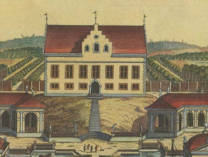 A Dahlberg View In Sweden From 'Suecia Antiqua Et Hodierna', 1693 photo 317.0