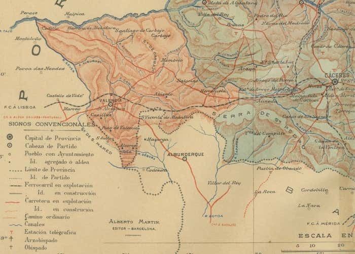 Cáceres 1901: Mapping The Crossroads Of Extremadura, Western Spain photo furniture