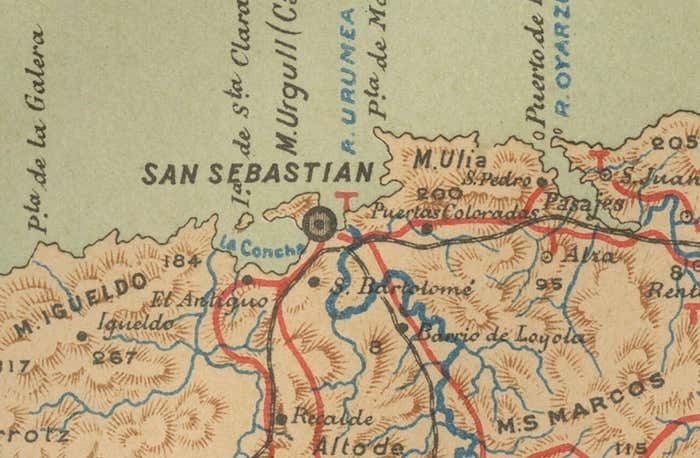 Gipuzkoa 1902: A Cartographic Snapshot Of The Basque Coastline And Highlands photo 393.0