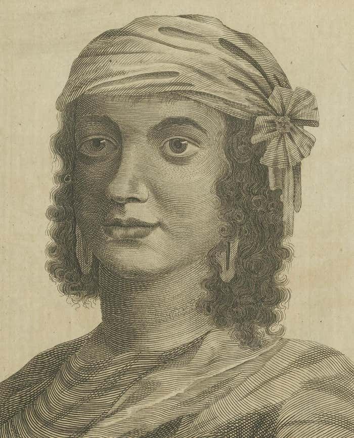 Rapa Nui Gaze: Portraits From Easter Island, Engraved And Published In Ca.1785 photo vinterior