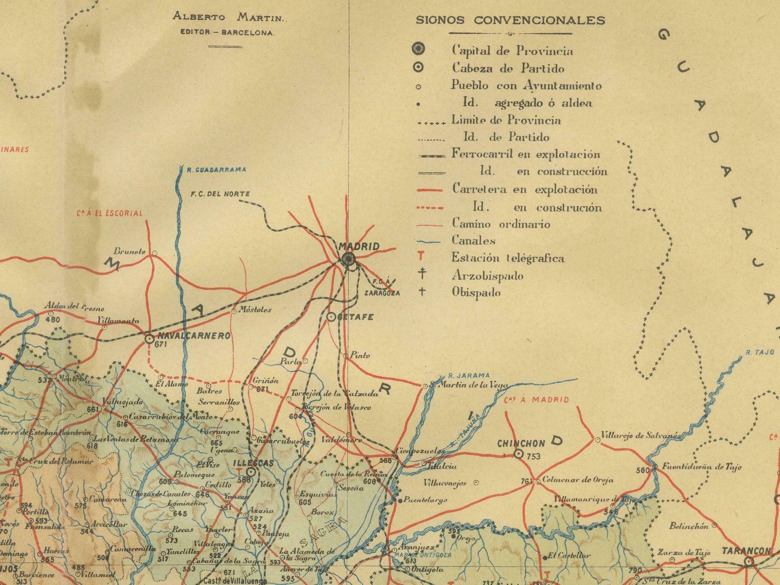 Toledo 1902: A Historical Cartographic Study Of This Spanish Province photo furniture