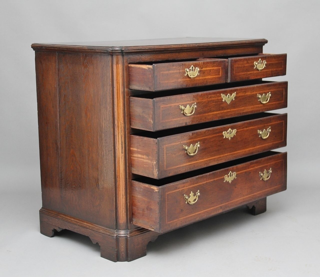 18th Century Oak Chest Of Drawers photo for sale