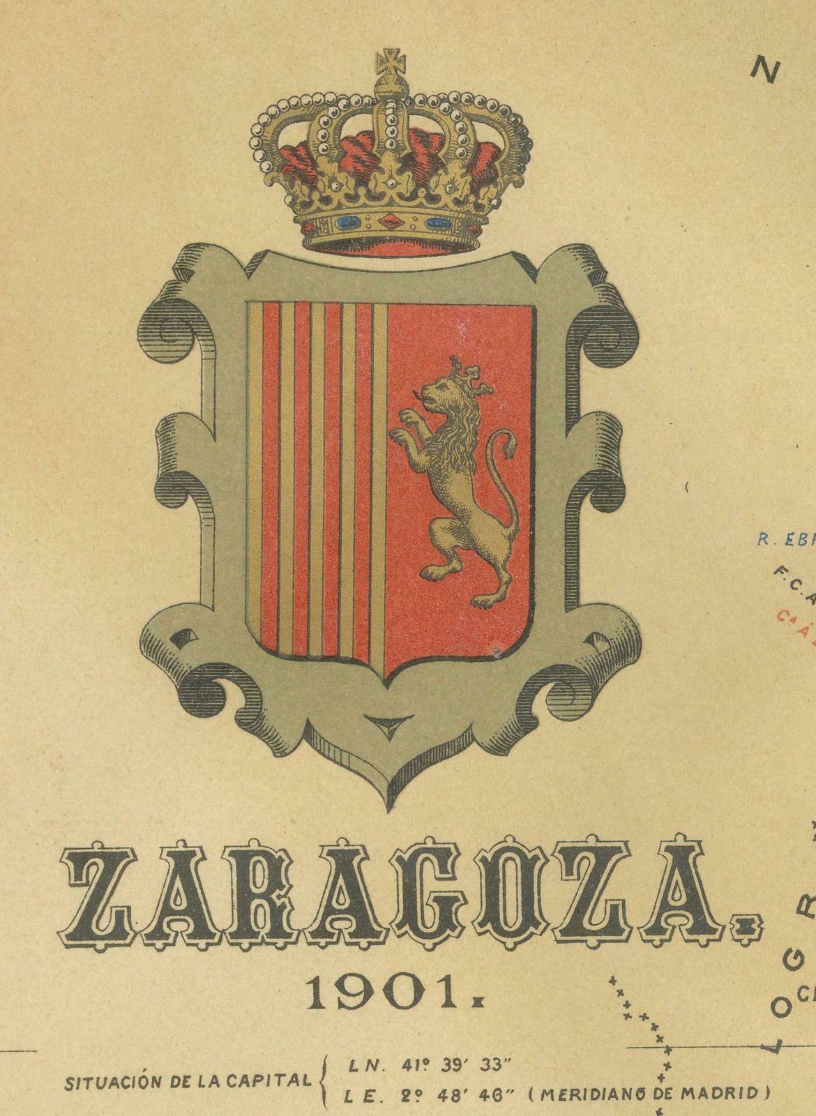 Zaragoza: Crossroads Of Heritage   The 1901 Cartographic Chronicle photo vinterior