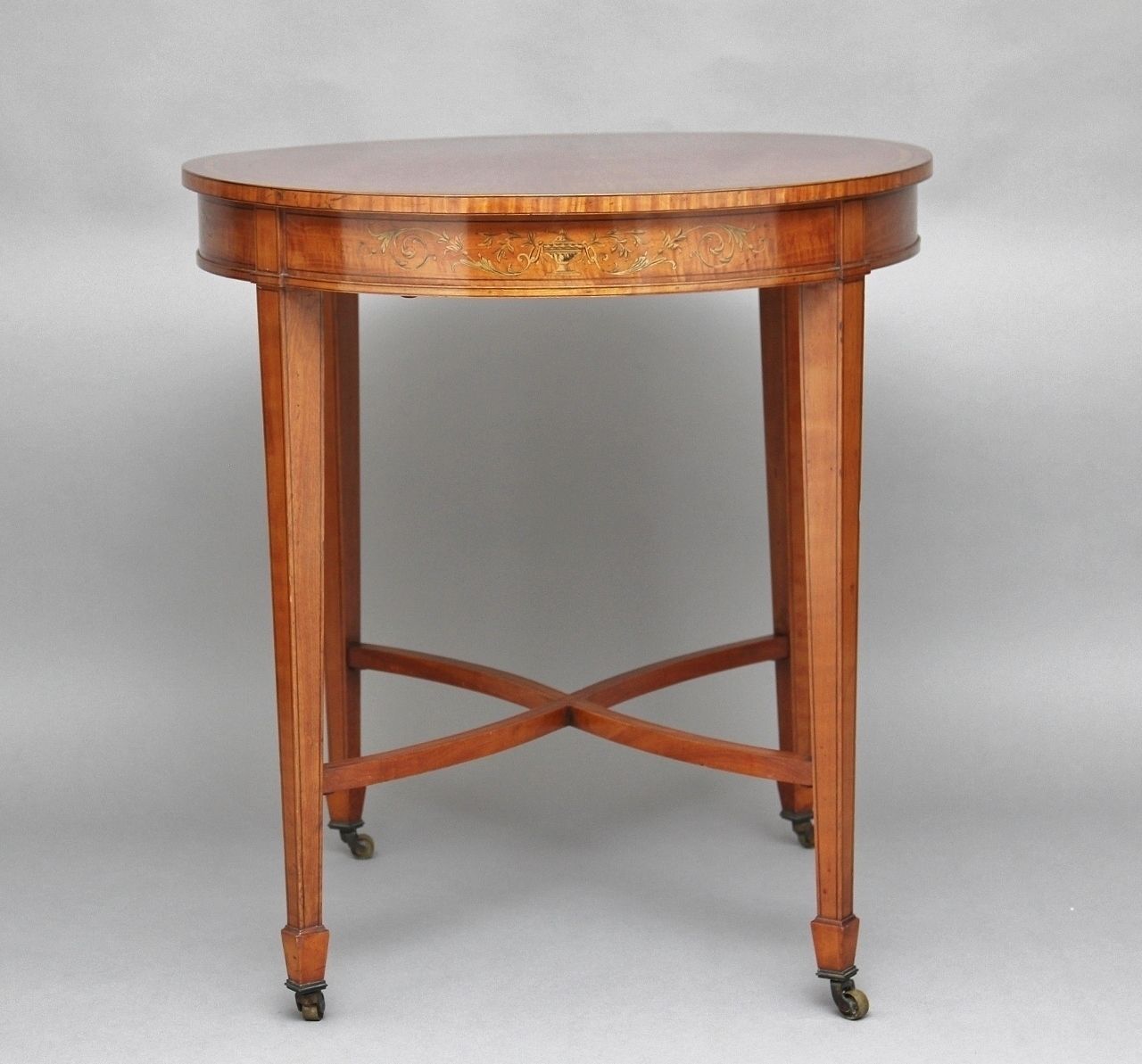 19th Century Satinwood Center Table photo furniture
