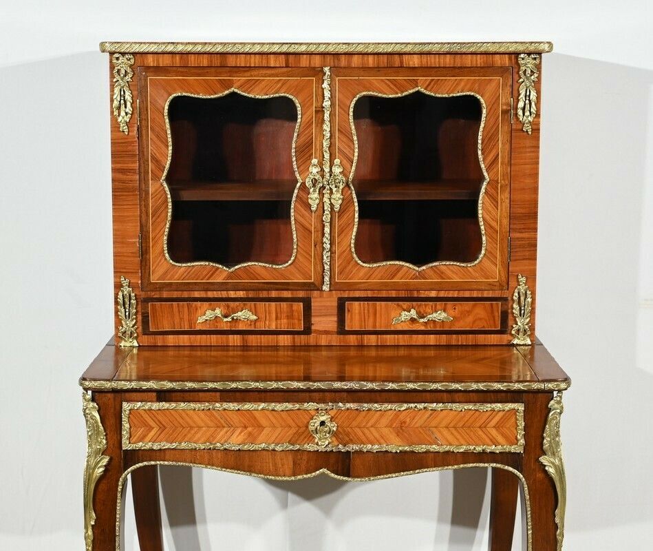 photo furniture Little Happiness Of The Day In Rosewood, Louis XV Style – Mid 19th Century