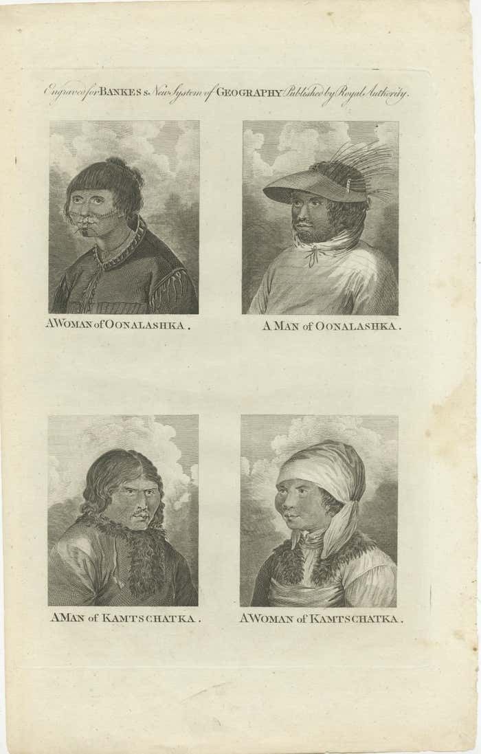 Indigenous Peoples Of The Bering Sea: Portraits From The 18th Century Engravings photo furniture