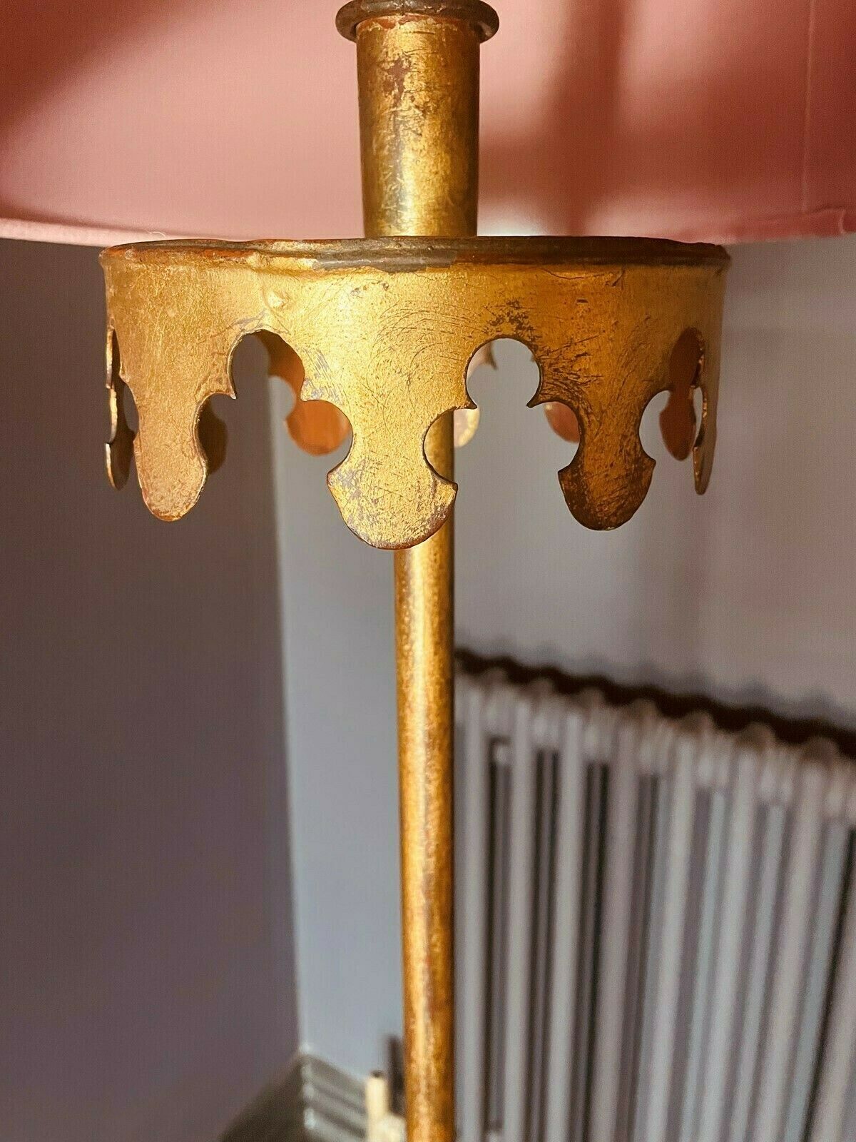 Mid Century Spanish ‘Crown’ Floor Lamp photo Lighting