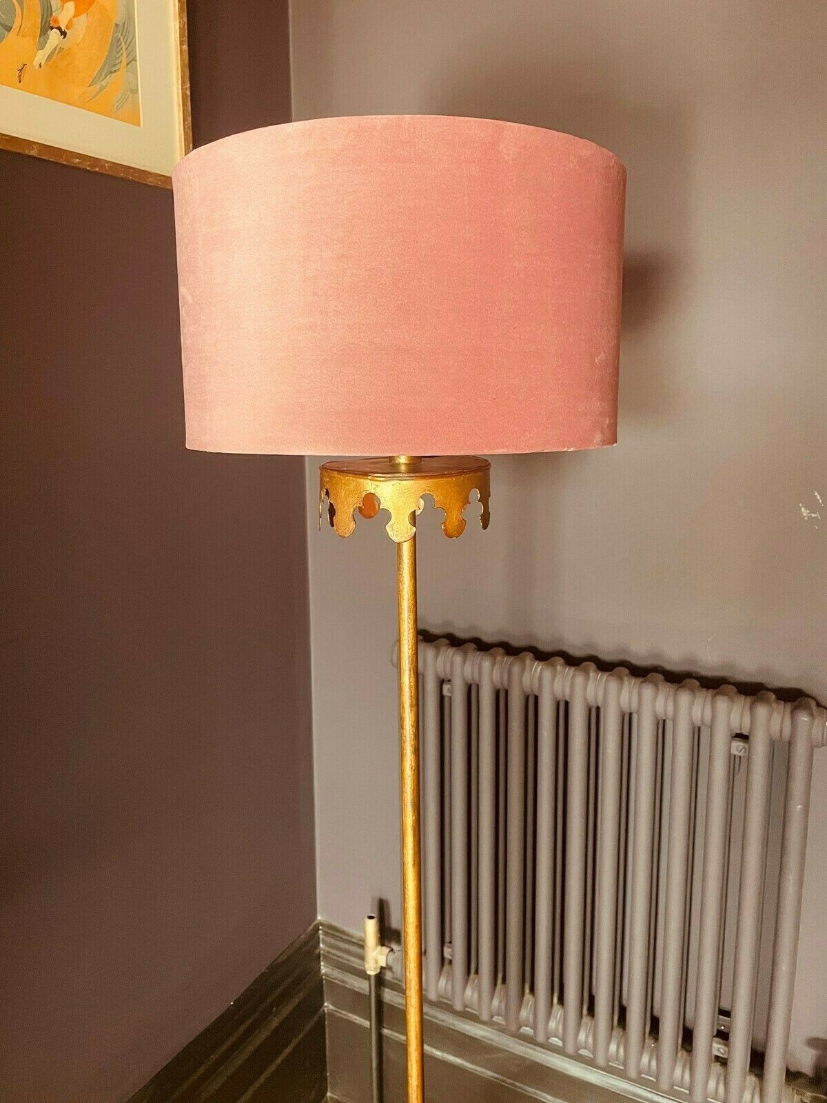 Mid Century Spanish ‘Crown’ Floor Lamp photo vinterior