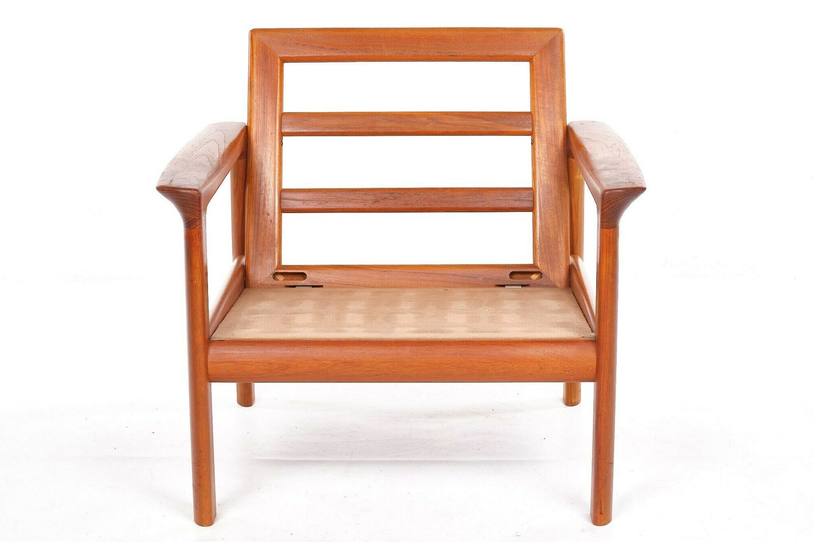 photo furniture Easy Chair, Teakwood, Komford, Vintage, Wool Mid Century