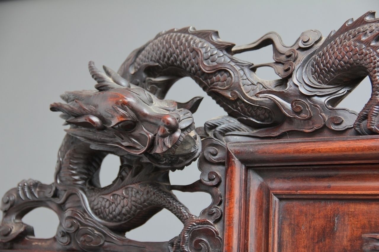 19th Century Chinese Cabinet photo vintage