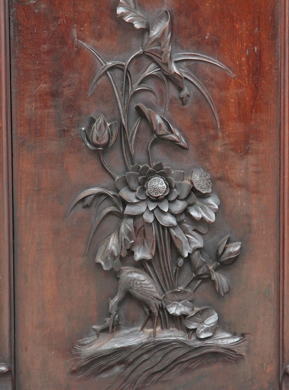Furniture 19th Century Chinese Cabinet photo