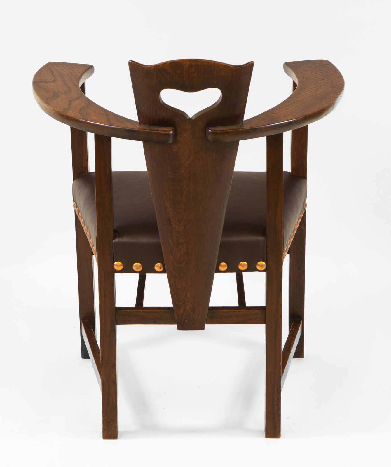 Glasgow School Oak Armchair George Walton Style 'Abingwood' Liberty & Co photo furniture