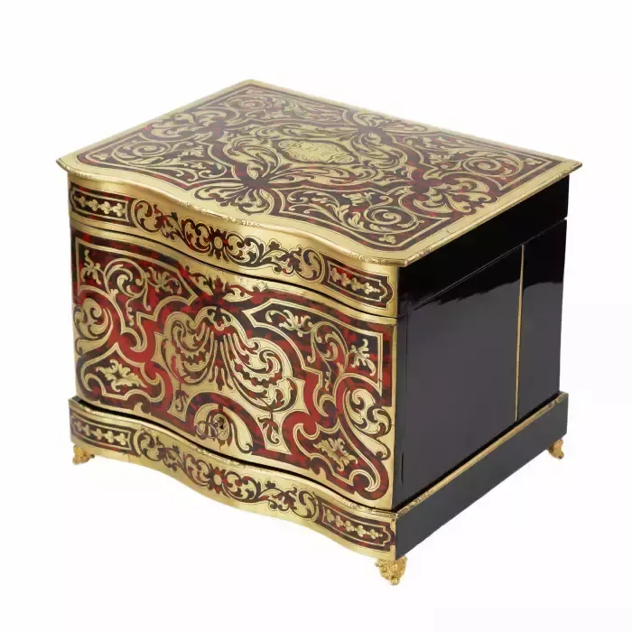 A Liquor Bar In A Splendid 19th Century Napoleon III Boulle Style.