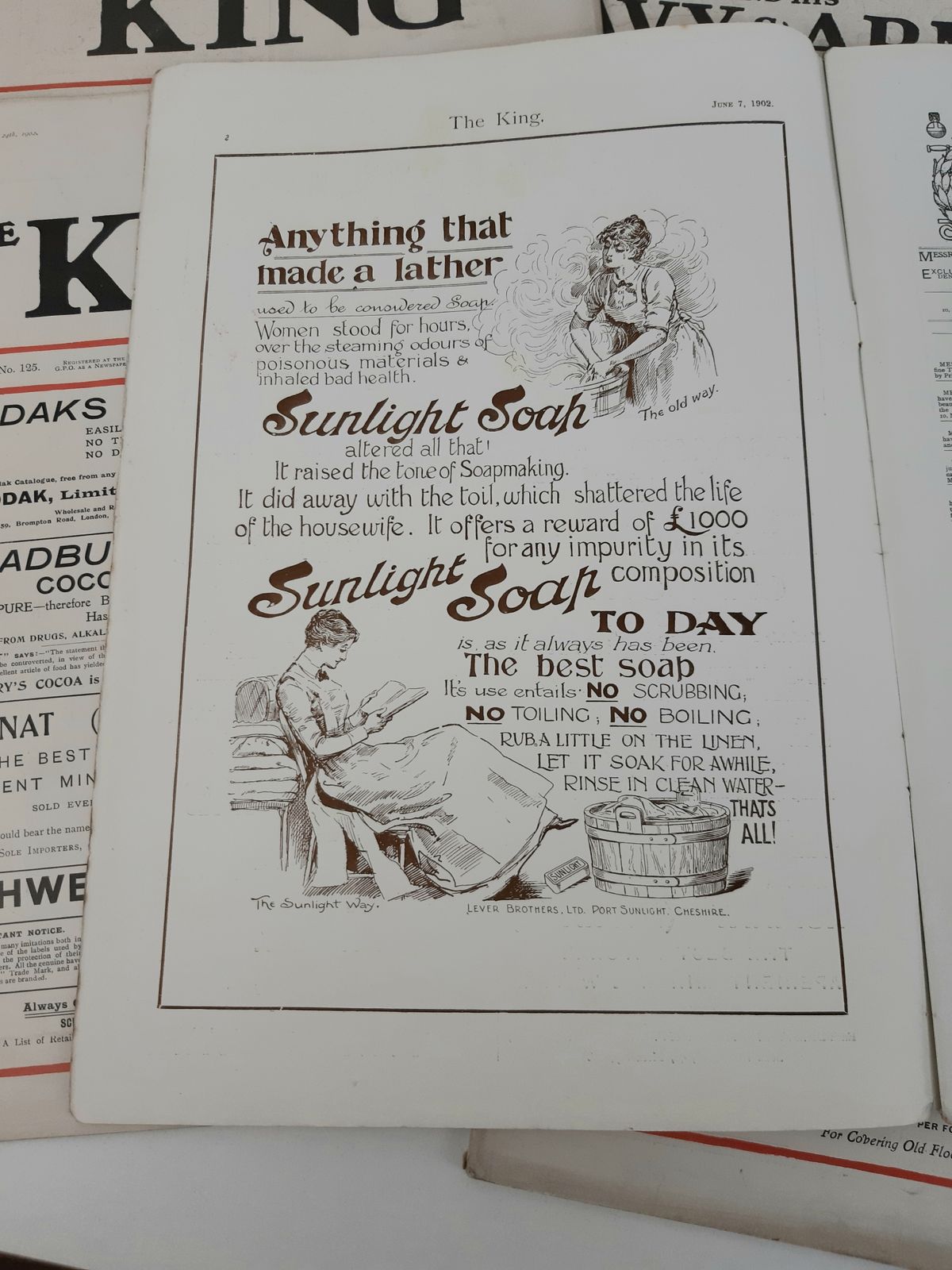 Edwardian Collection The King Magazine 1902 1903 photo vinterior