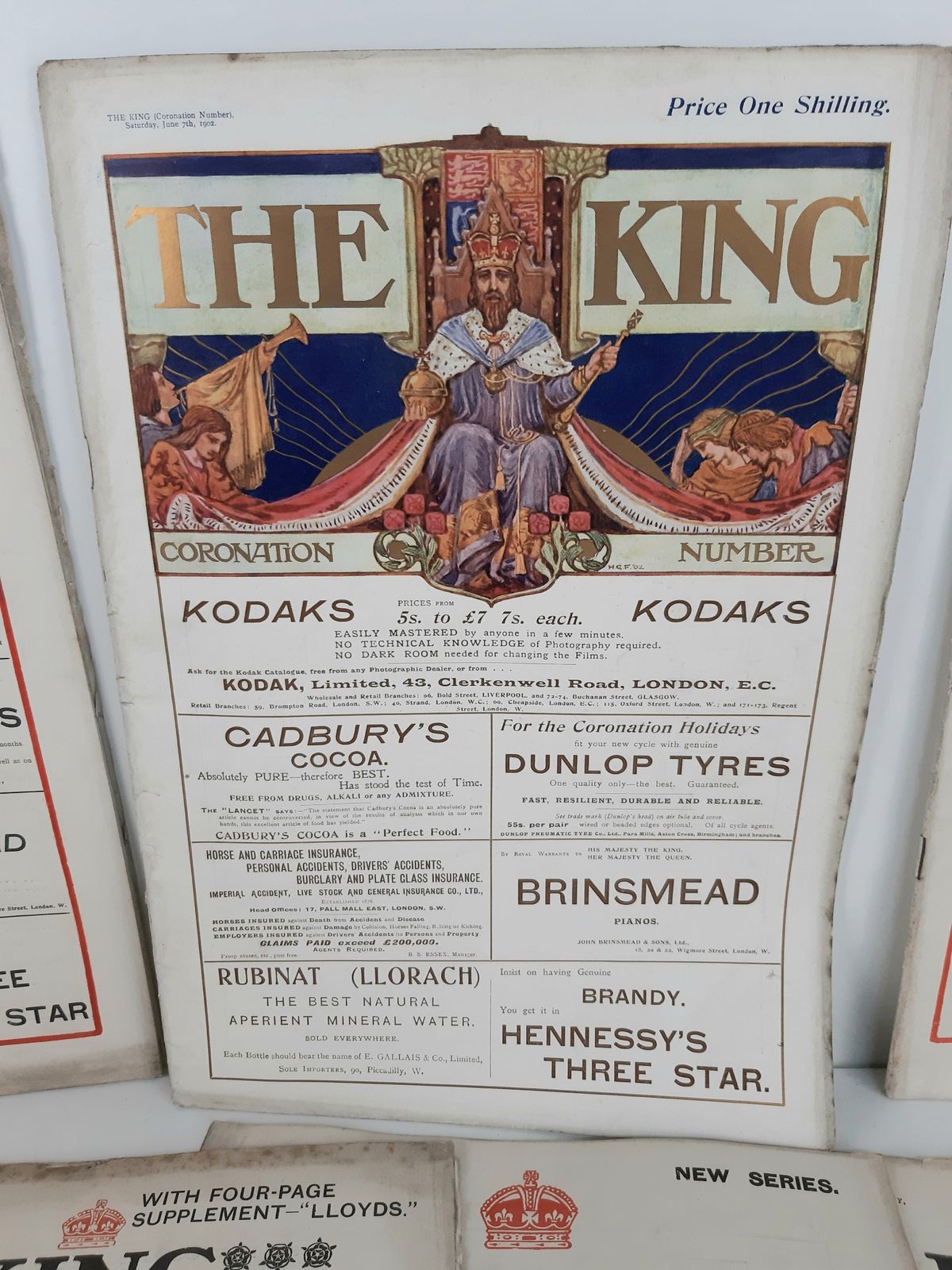 Edwardian Collection The King Magazine 1902 1903 photo buy