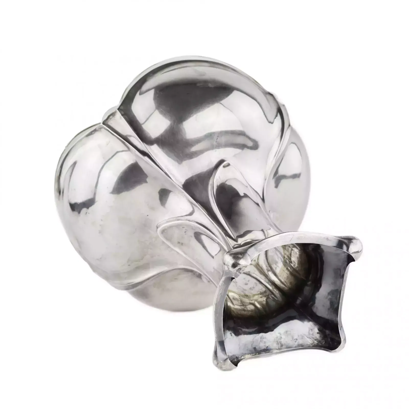 Fruit Vase In Scandinavian Art Nouveau Style. photo vinterior