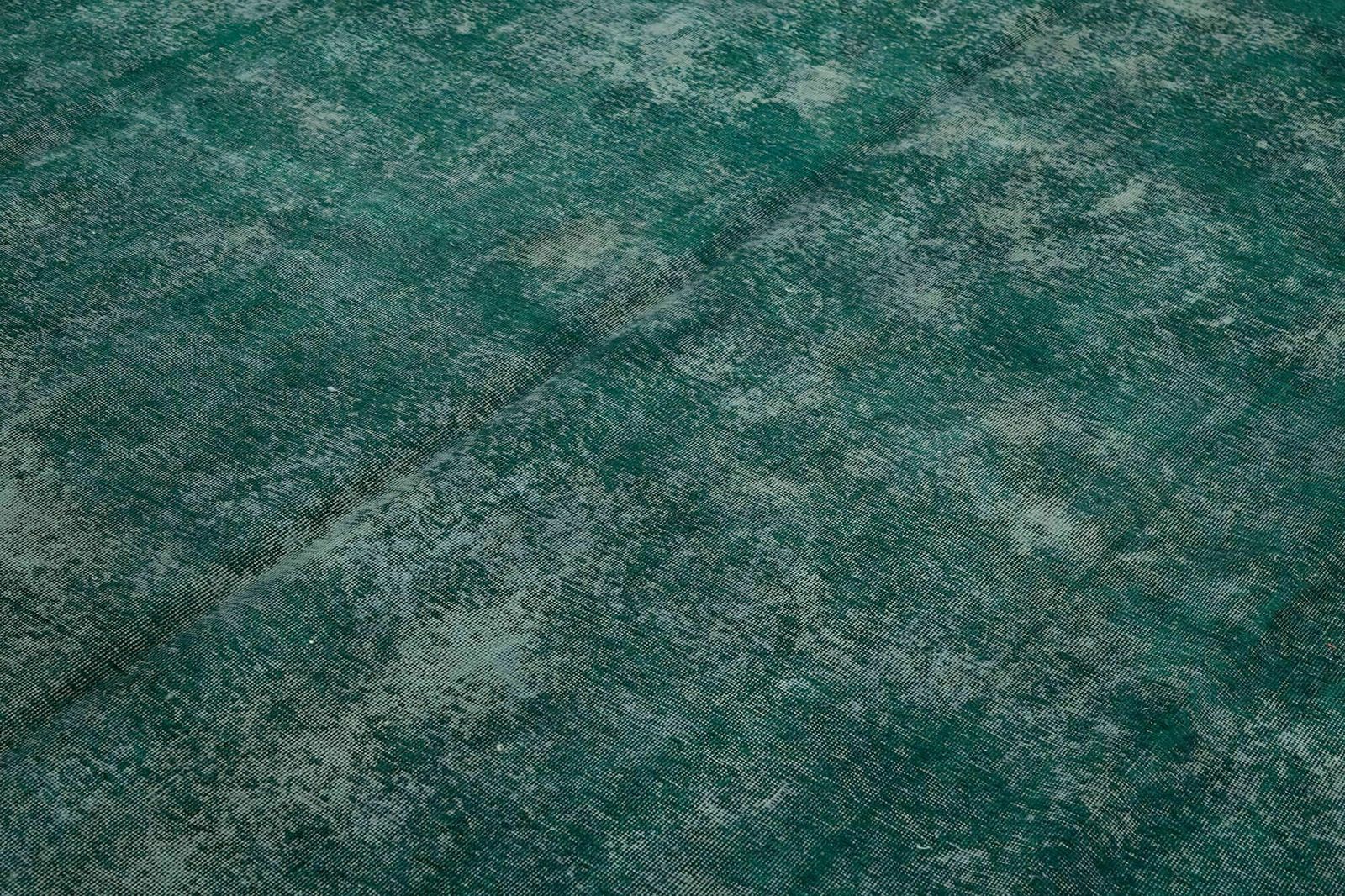10x13 Turquoise Overdyed Large Area Rug photo 4199.0