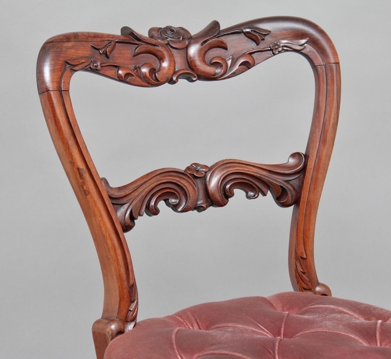 A Set Of Six 19th Century Rosewood Dining Chairs photo vinterior