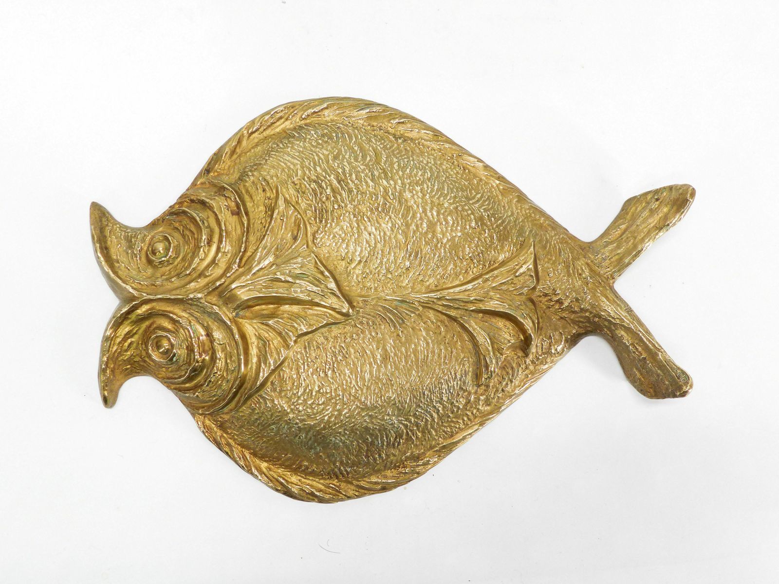Bronze Fish Wall Sculpture Chrystiane Charles For Maison Charles 1970