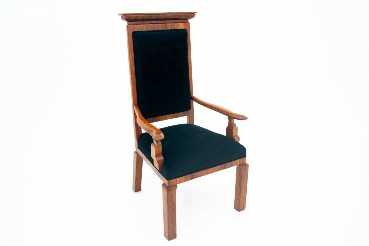 Armchair   Throne, Western Europe, Early 20th Century. After Renovation. photo for sale