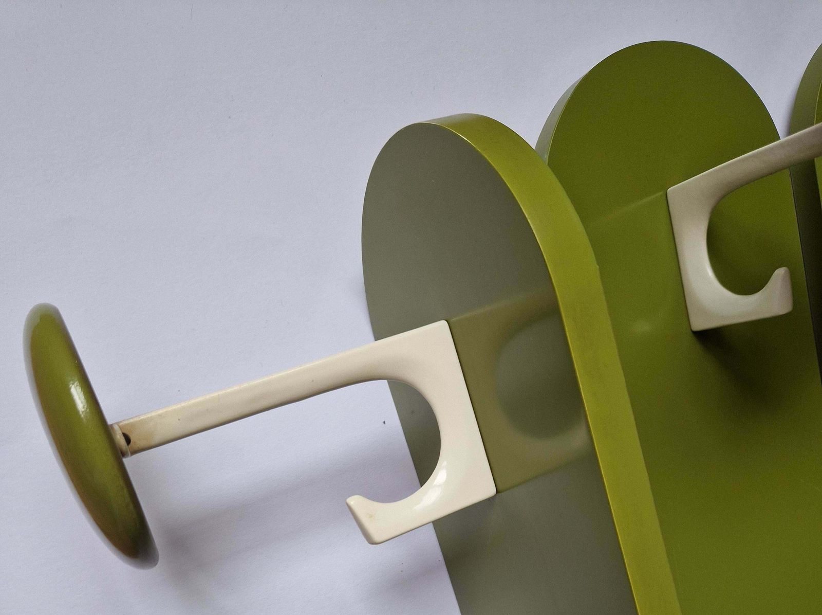 Set Of Three Midcentury Wall Racks Or Coat Hooks Schönbuch, Germany, 1970s photo Furniture