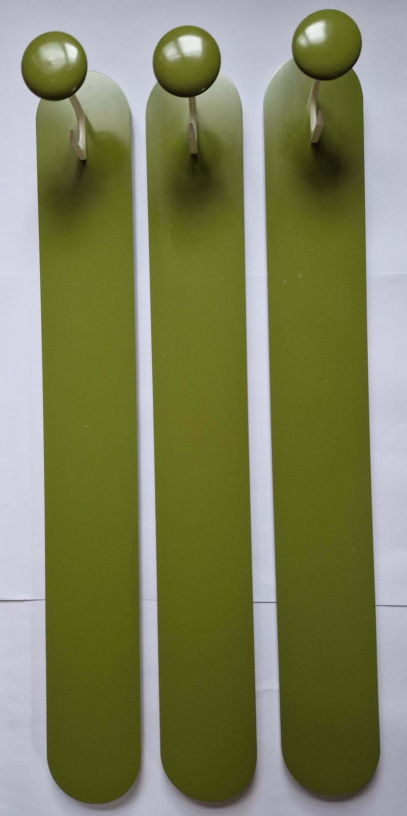 photo furniture Set Of Three Midcentury Wall Racks Or Coat Hooks Schönbuch, Germany, 1970s