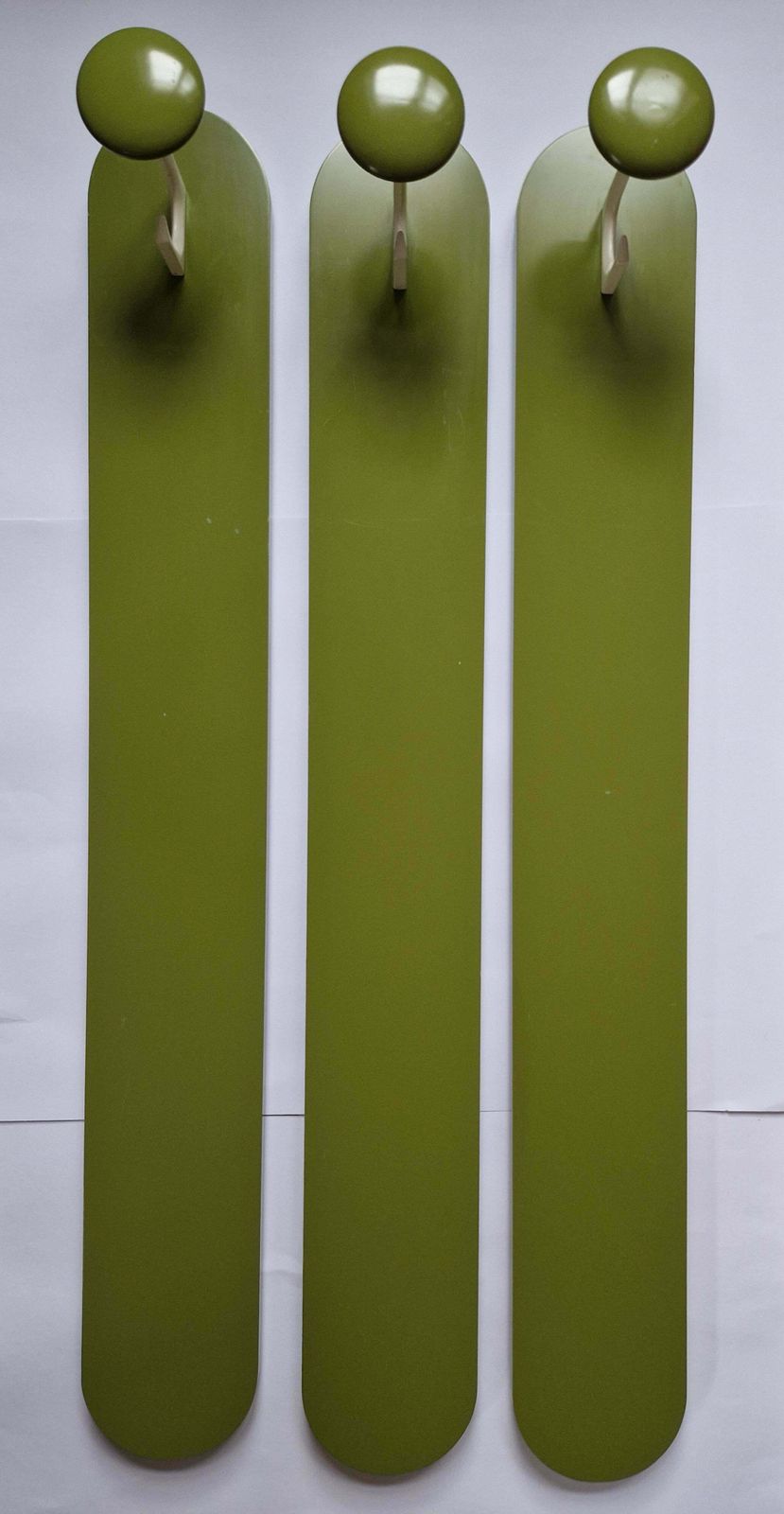 photo for sale Set Of Three Midcentury Wall Racks Or Coat Hooks Schönbuch, Germany, 1970s