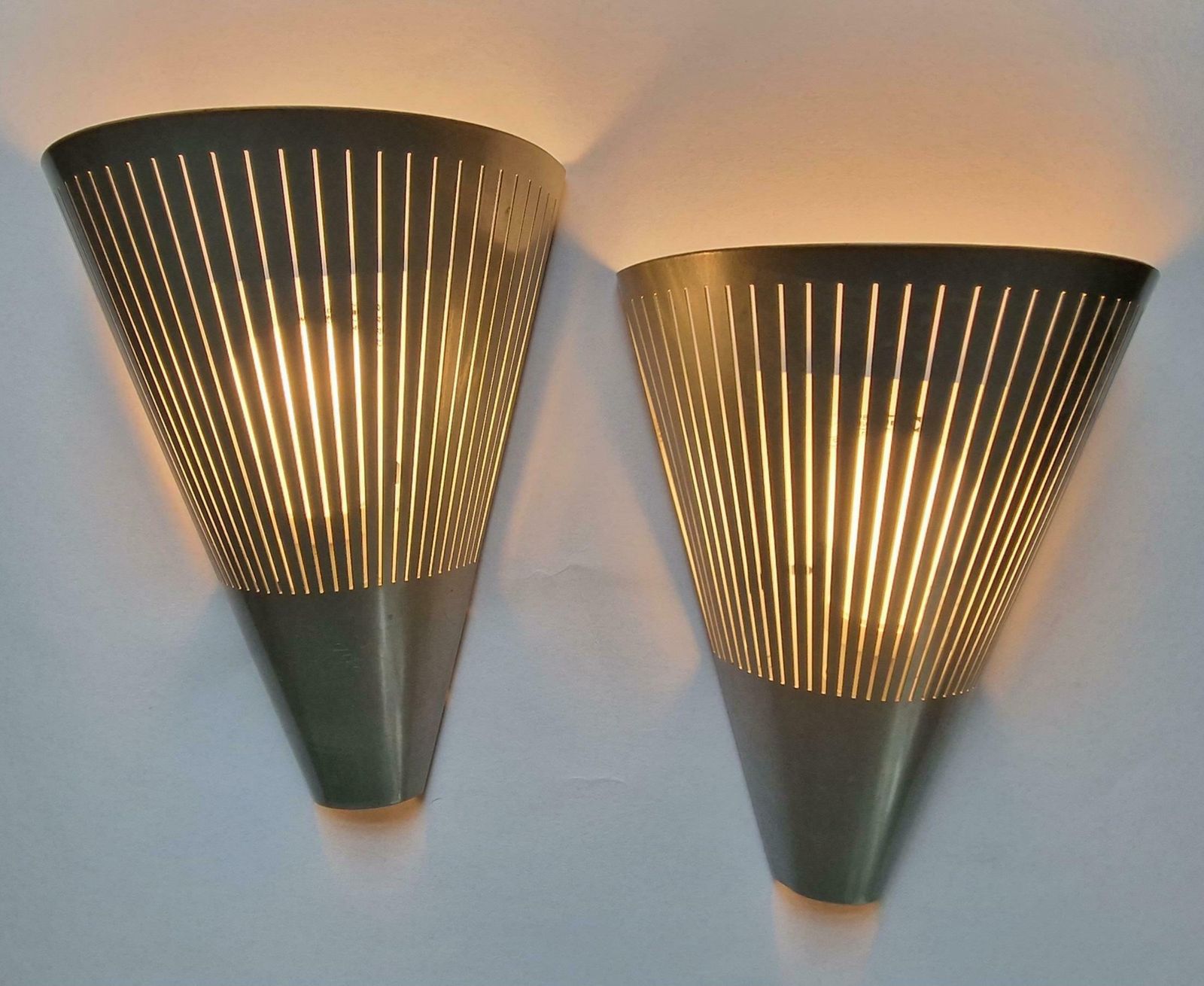 Set Of Two Midcentury Wall Lamps Klyka, Ikea, Sweden, 1980s photo vintage