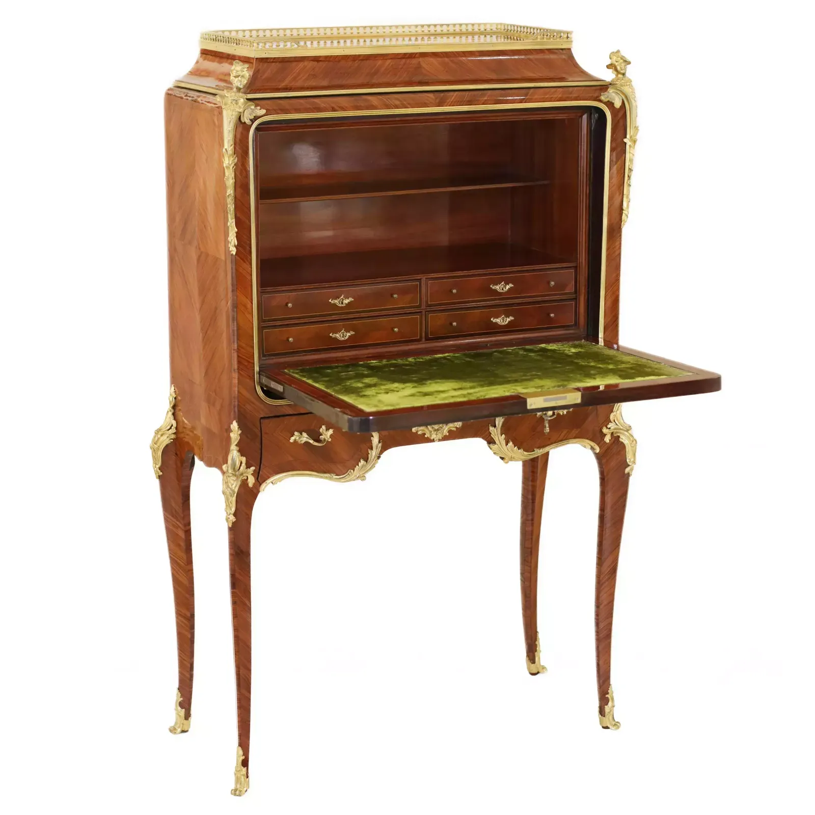 photo furniture An Excellent Secretary. Paris. Paul Sormani. 19th Century.