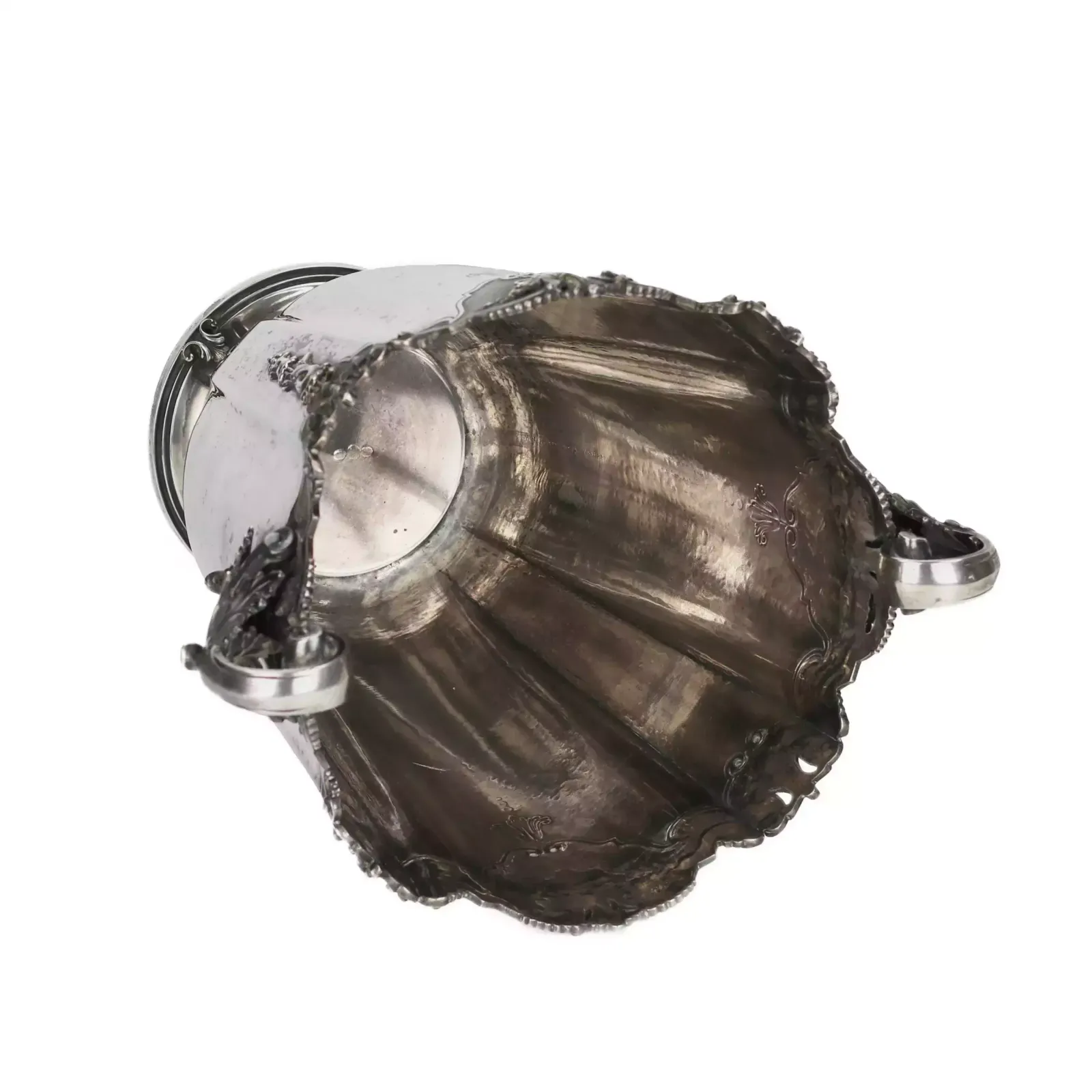 An Ornate Italian Silver Cooler In The Shape Of A Vase. 1934 1944 photo furniture