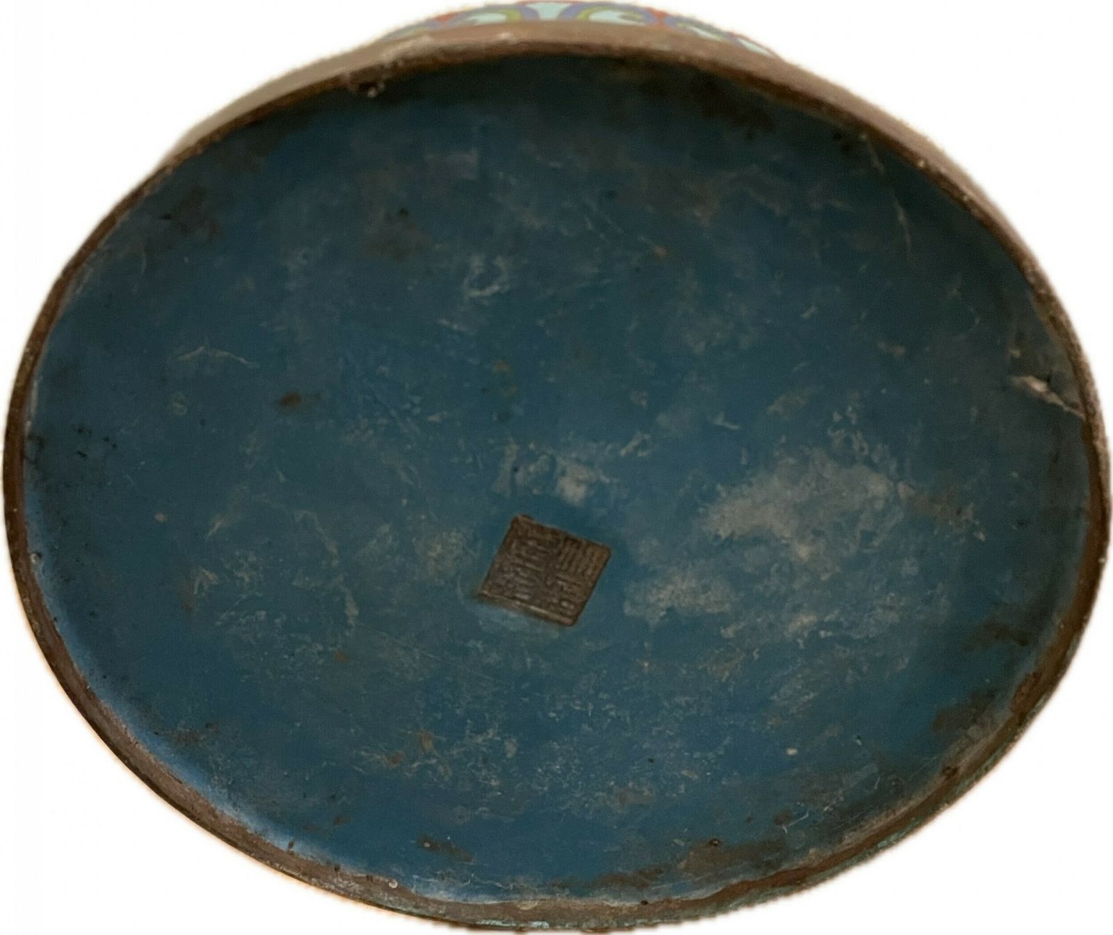 photo for sale Large Cloisonné Vase And Cover Circa 1910