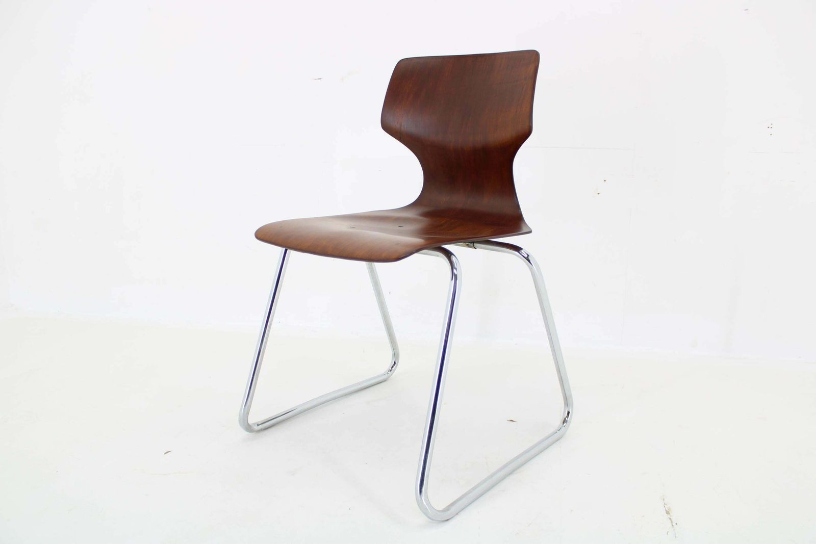 1970s Elmar Flototto Dining Or Side Chair, Germany  40 Pieces Available photo 271.0