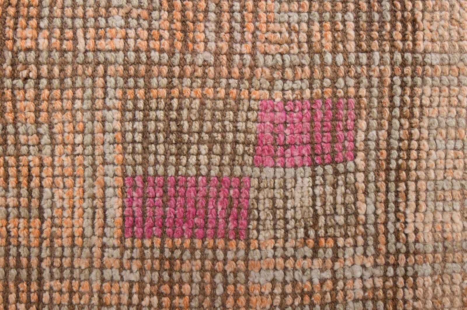Ft Oushak Wool Rug Runner, Turkish Hallway Rug, Antique Rug, Anatolian Rug, Rug, Kitchen Rug, Bedroom Rug, Kids Room Rug photo vintage