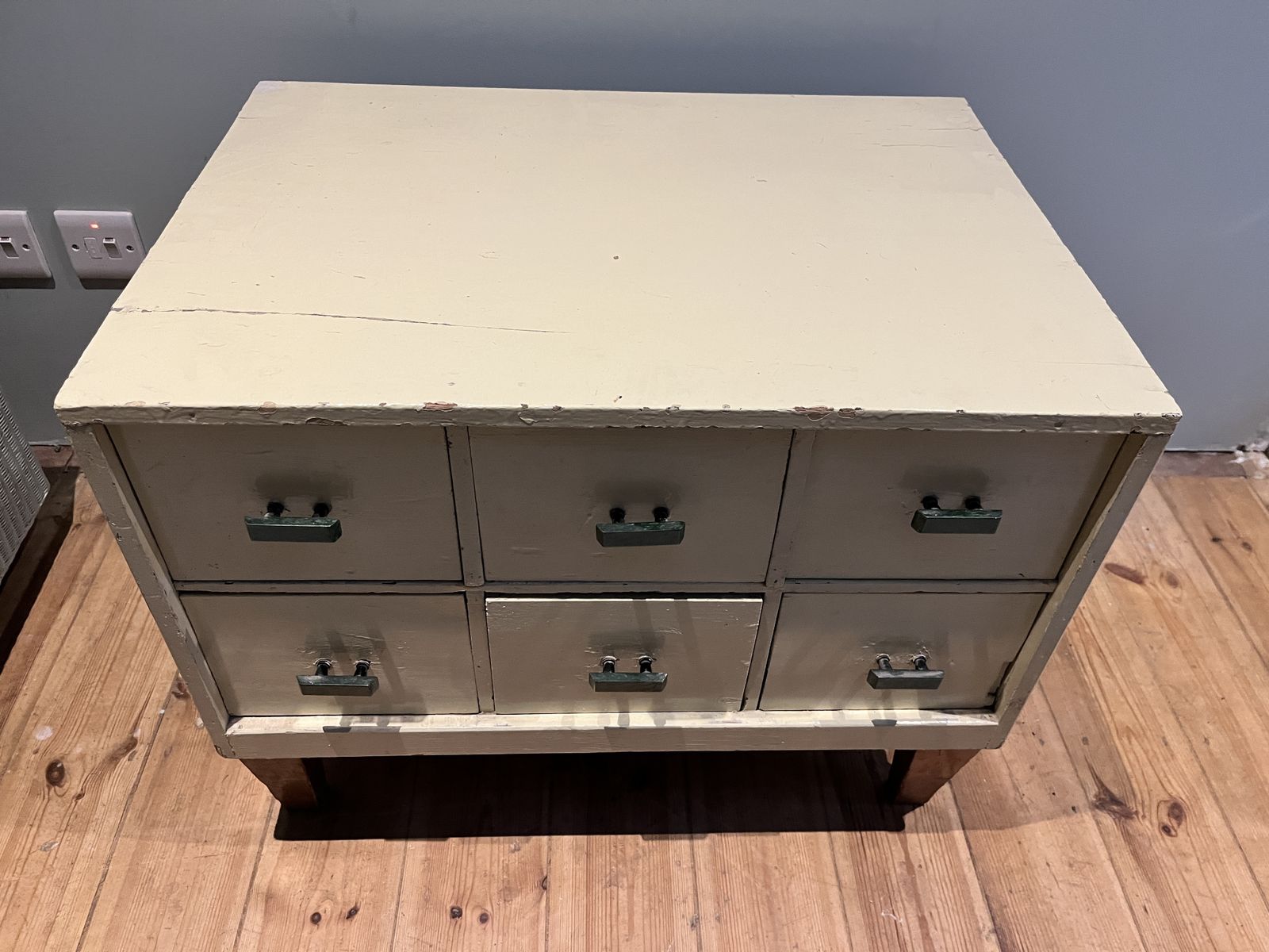 Painted Chest Of Drawers, 1960s photo Furniture