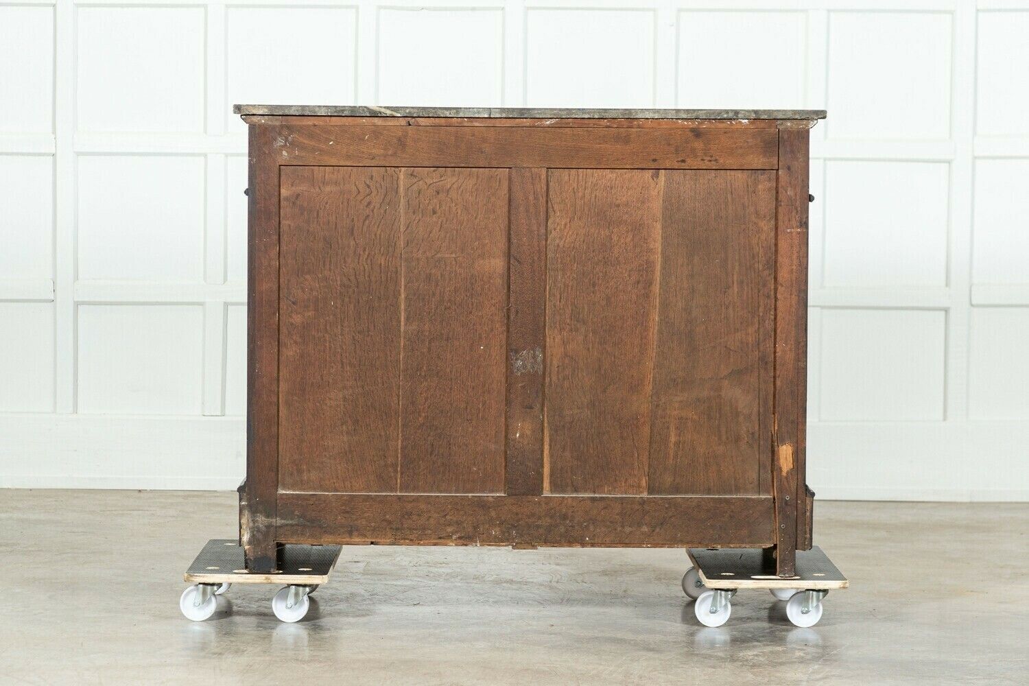 photo vinterior  19thc French Ebonised Walnut Commode