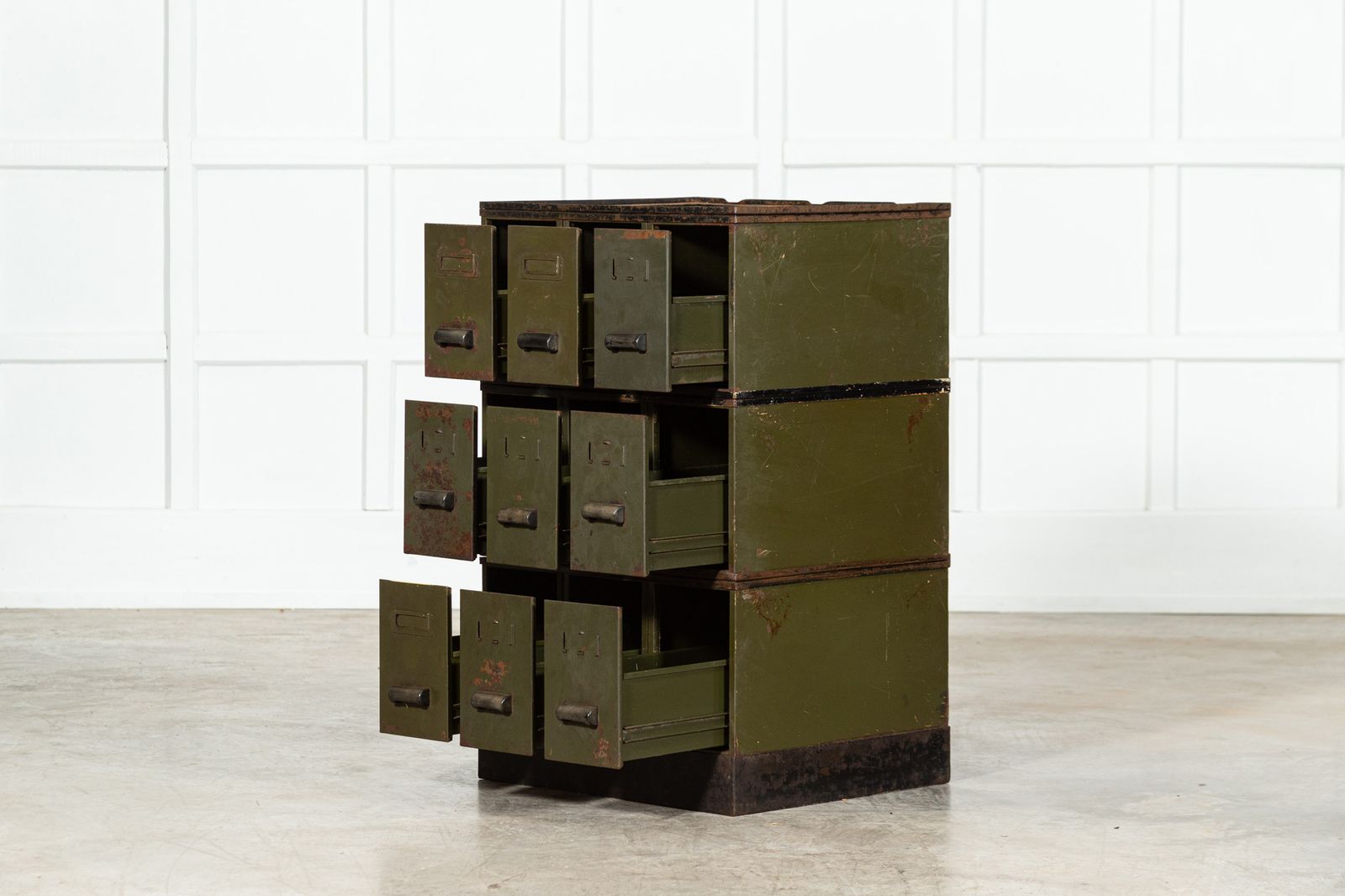 English Sectional Filing Chest photo for sale
